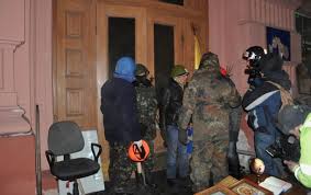 ​В центре Донецка захвачено здание компании "Углеснаб" и гостиница