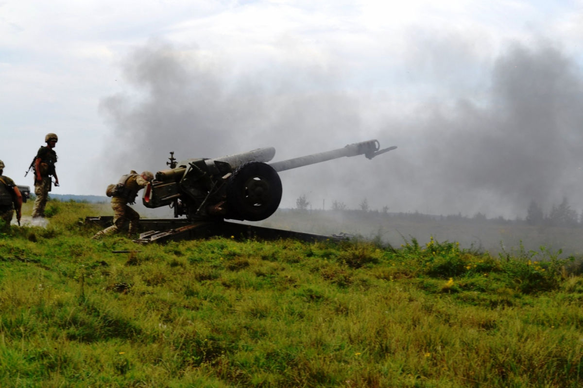 Українські артилеристи знищили на Херсонщині командний пункт 56-ї бригади ЗС РФ