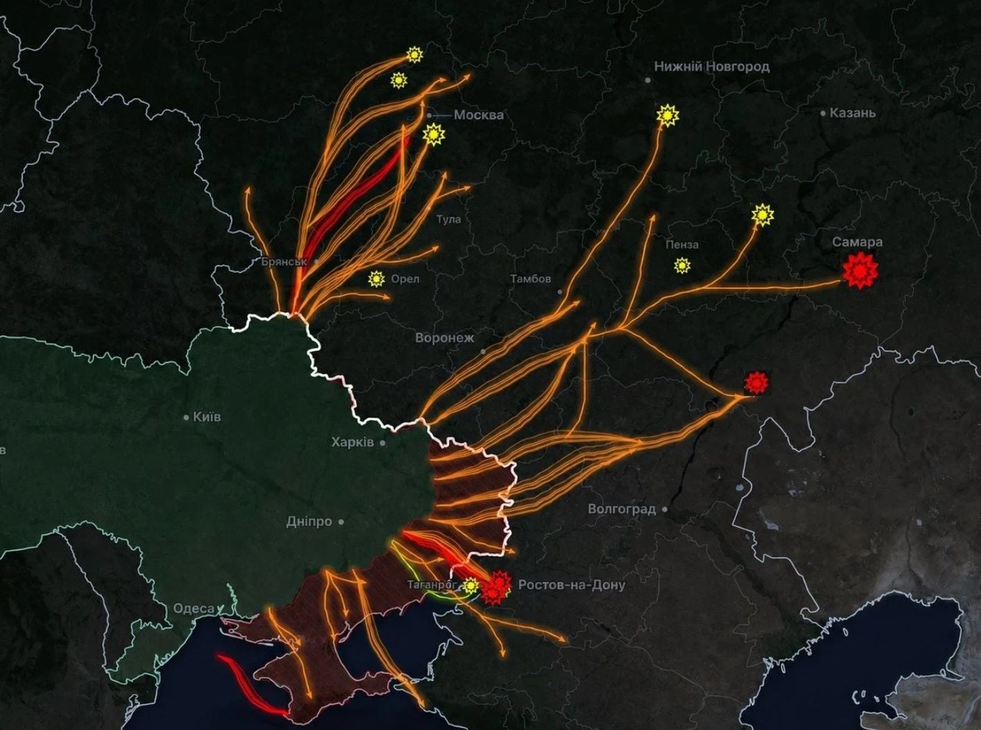Если ограничения Starshield сохранятся, РФ быстро воcстановит военную логистику - NYT