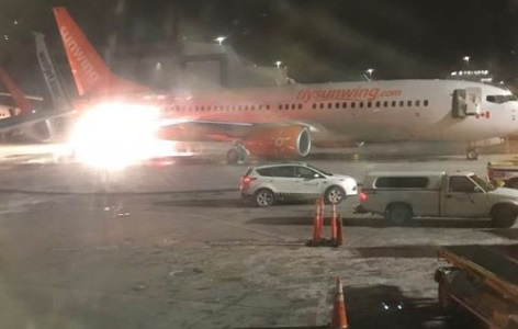 В Канаде после столкновения загорелись самолеты: "огненное видео" стремительно распространяется по Сети – резонансные кадры