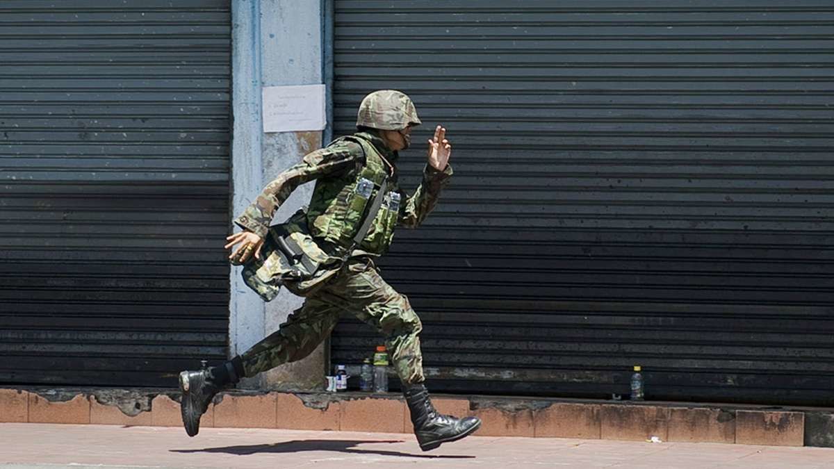 ​Под Чернобаевкой буряты и чеченцы устроили массовые "разборки" со стрельбой