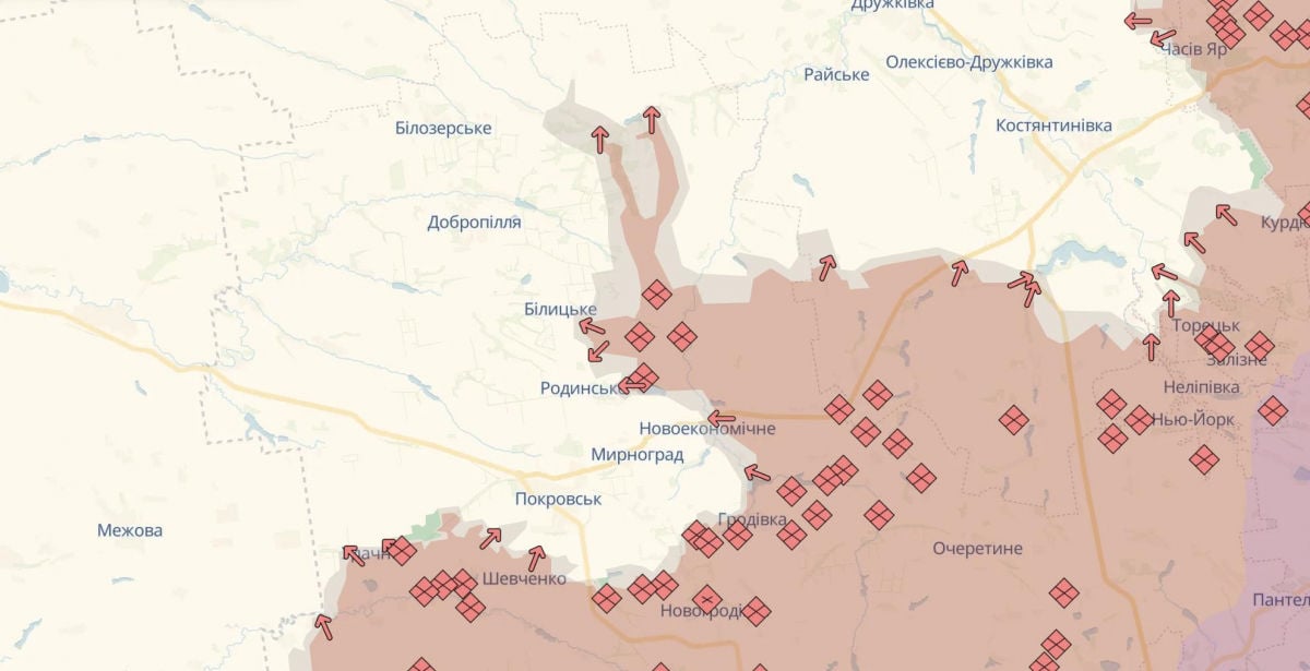 Российские войска совершили прорыв в районе Доброполья, ситуация критическая – DeepState