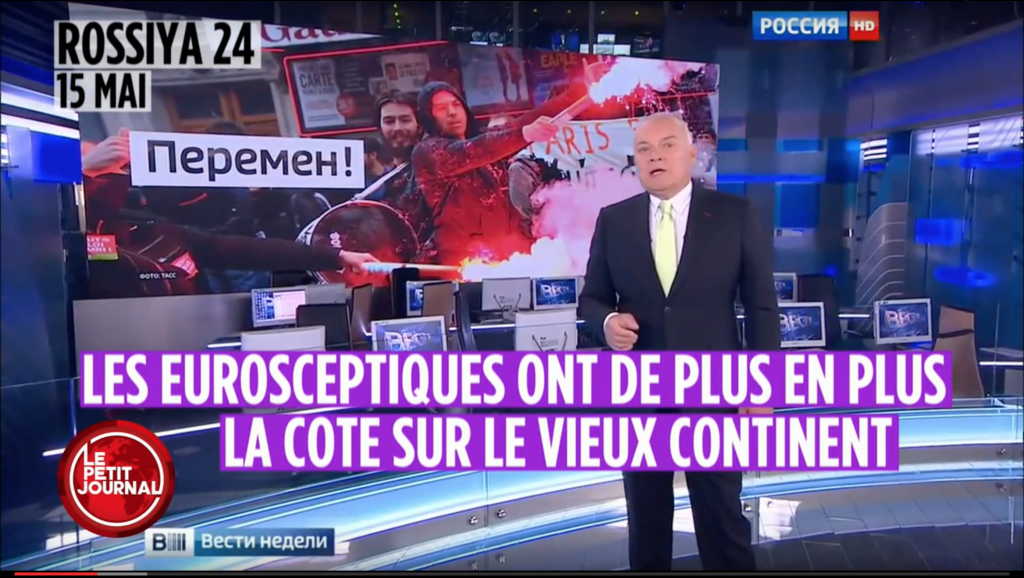 Миллионы французов шокированы "тупыми русскими" и смеются над телеканалом "Россия 24" - кадры