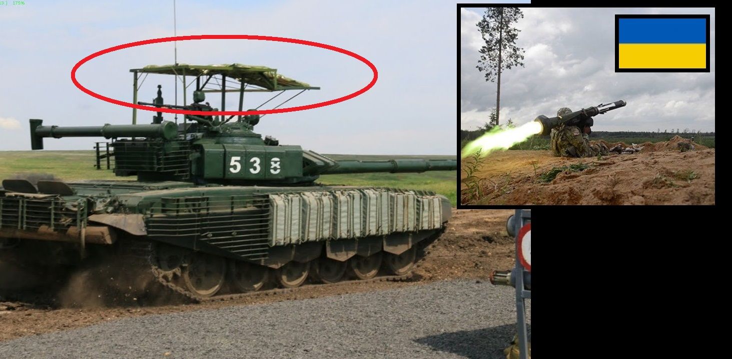 "Козырек не помог", – ВСУ показали, что происходит с танком после удара из "Джавелина"