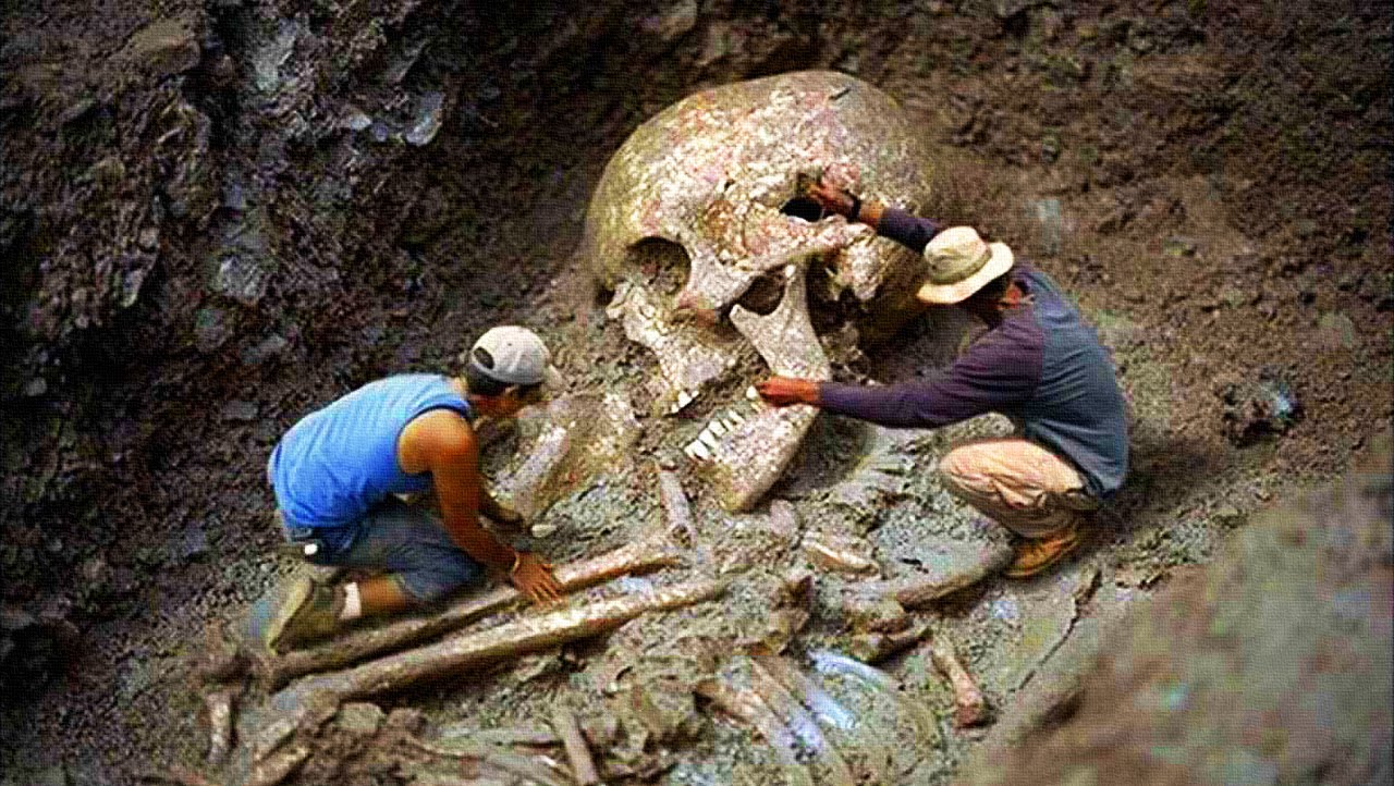 Древние гиганты: в Китае исследователи обнаружили кости людей-великанов