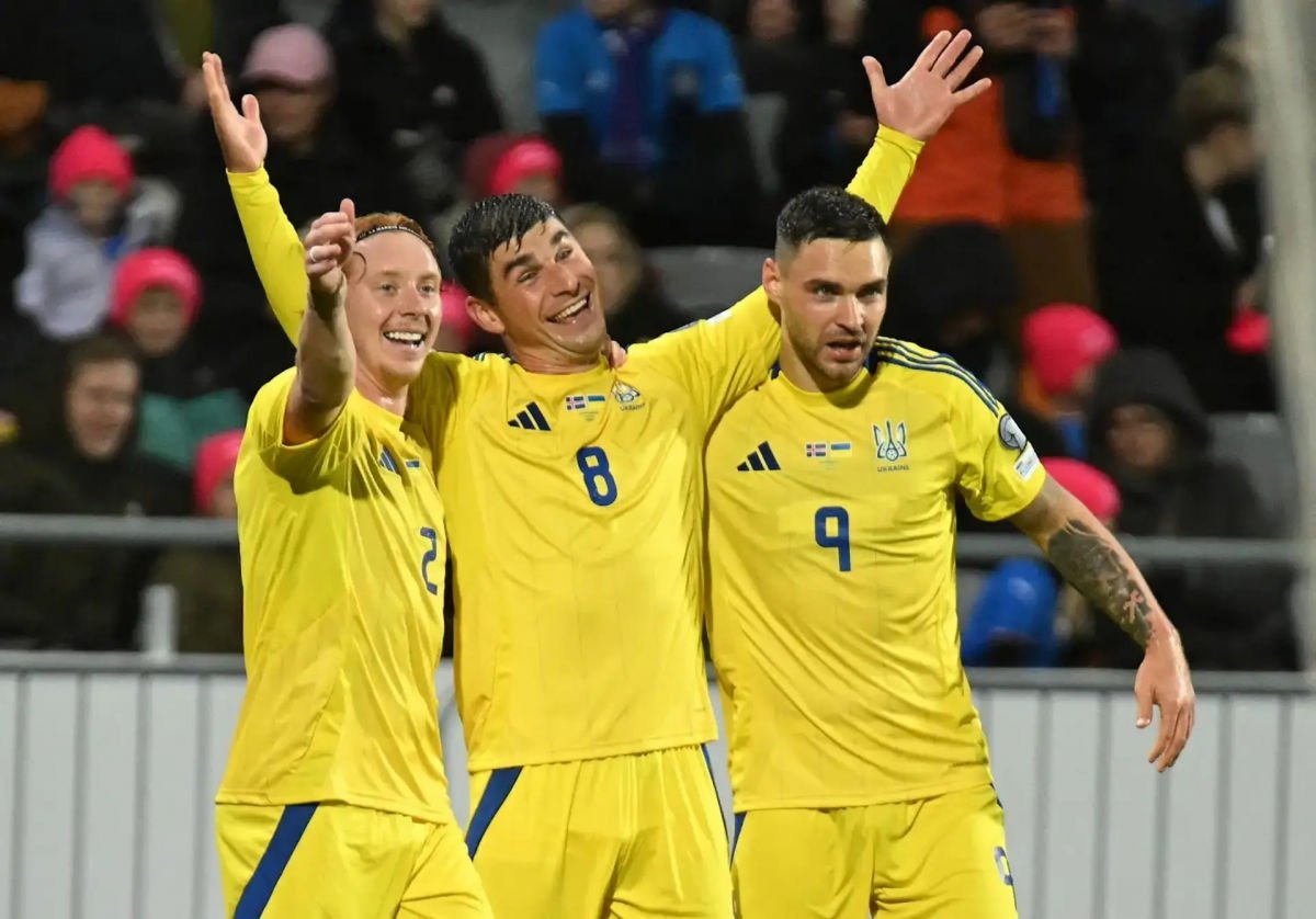 Украина дожала Исландию: драматическая победа на последних минутах дала шанс на ЧМ-2026