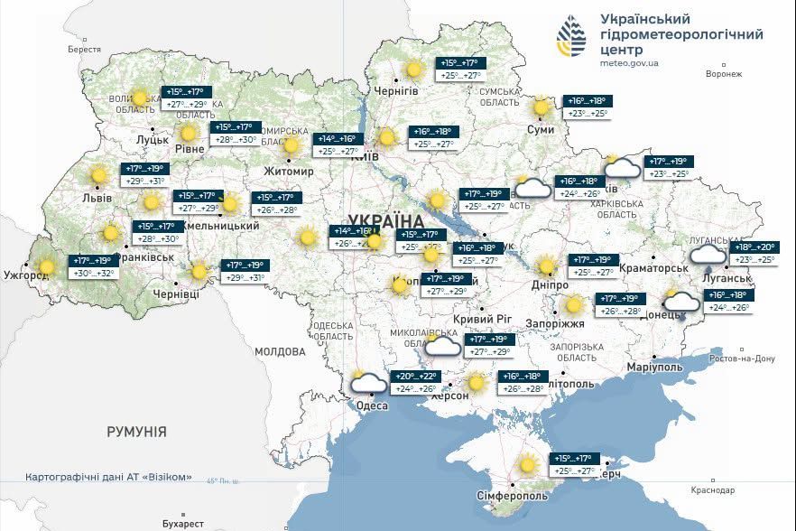 Жара из Западной Европы: в Украине 31 июля ожидается до +34°