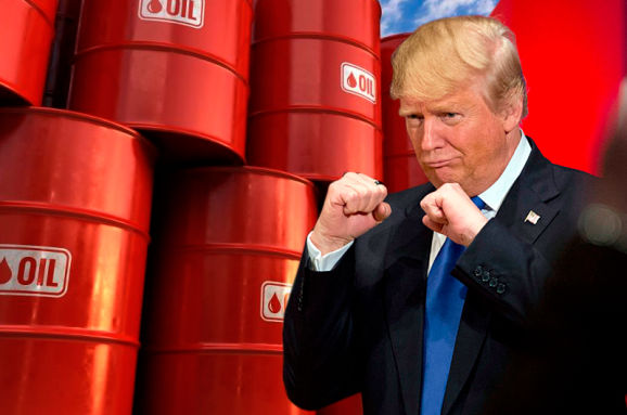 Трамп пообещал снизить цены на нефть и другие энергоресурсы: "Мы будем бурить, детка"
