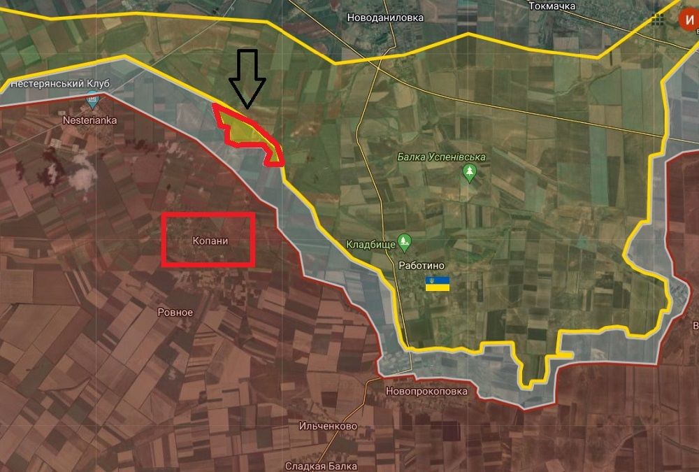 Армия РФ отступает в районе Копаней, ВСУ продвинулись северо-западнее села - СМИ