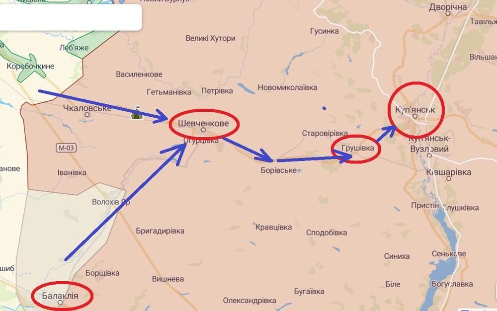 ВСУ продвинулись на 50 км в тыл российской армии, идет бой за Грушевку в окрестностях Купянска – СМИ