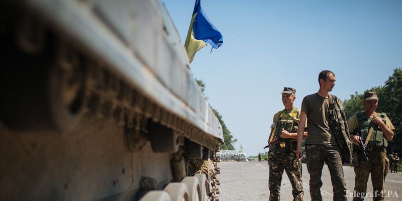 Нацгвардия зачистила часть восточного пригорода Донецка