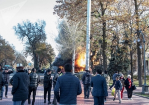 В Бишкеке прогремели взрывы: Десятки пострадавших - кадры