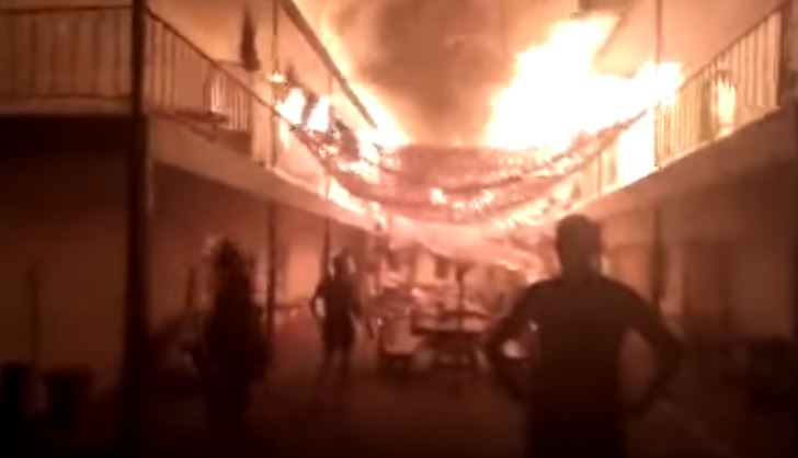 В "ДНР" мощно горел любимый курорт российских террористов: в Сети показали кадры с места крупного пожара