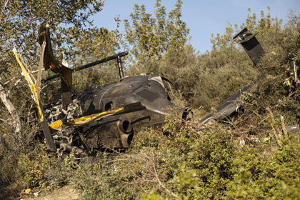 В Испании разбился вертолет, начиненный тонной гашиша: погибли два человека