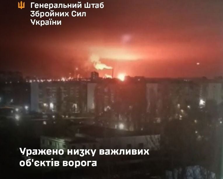 ВСУ нанесли сокрушительные удары по нескольким важным военным объектам в РФ и на ВОТ – Генштаб
