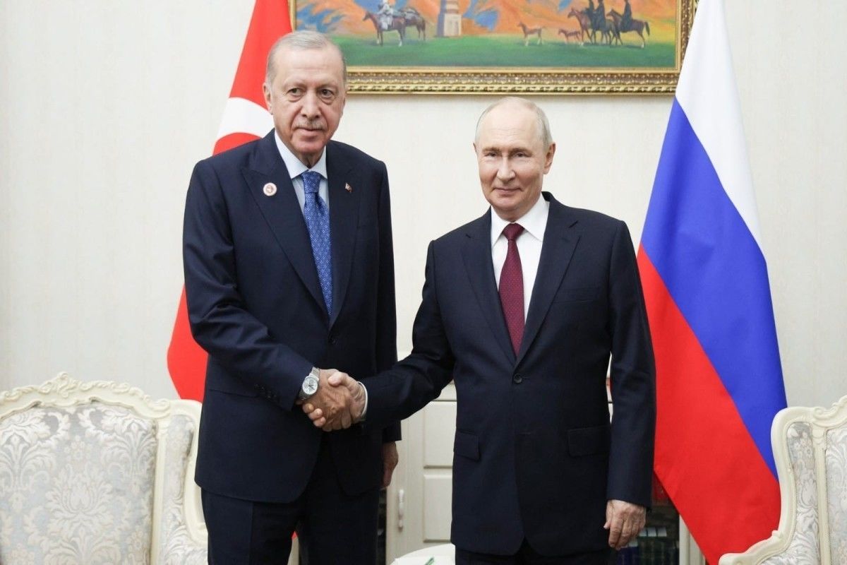 Эрдоган и Путин на саммите ШОС затронули вопрос окончания войны РФ против Украины