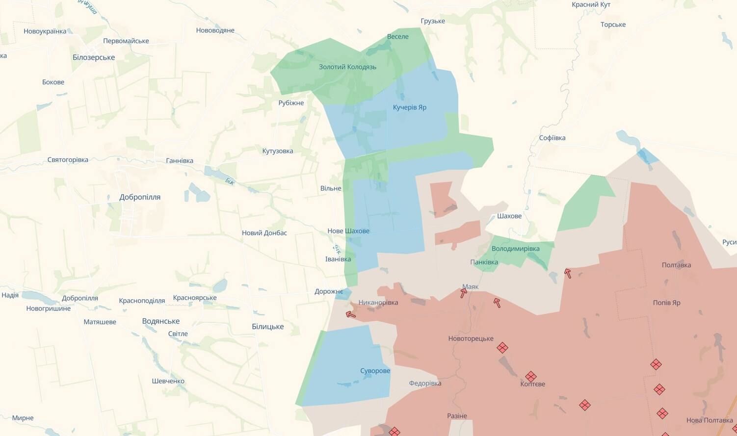 Наступление ВСУ возле Доброполья: армию РФ отбросили еще дальше
