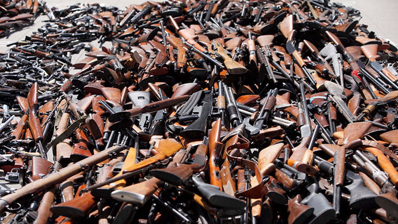 МВД: 70% нелегального оружия вывезено из зоны АТО, есть много тайников
