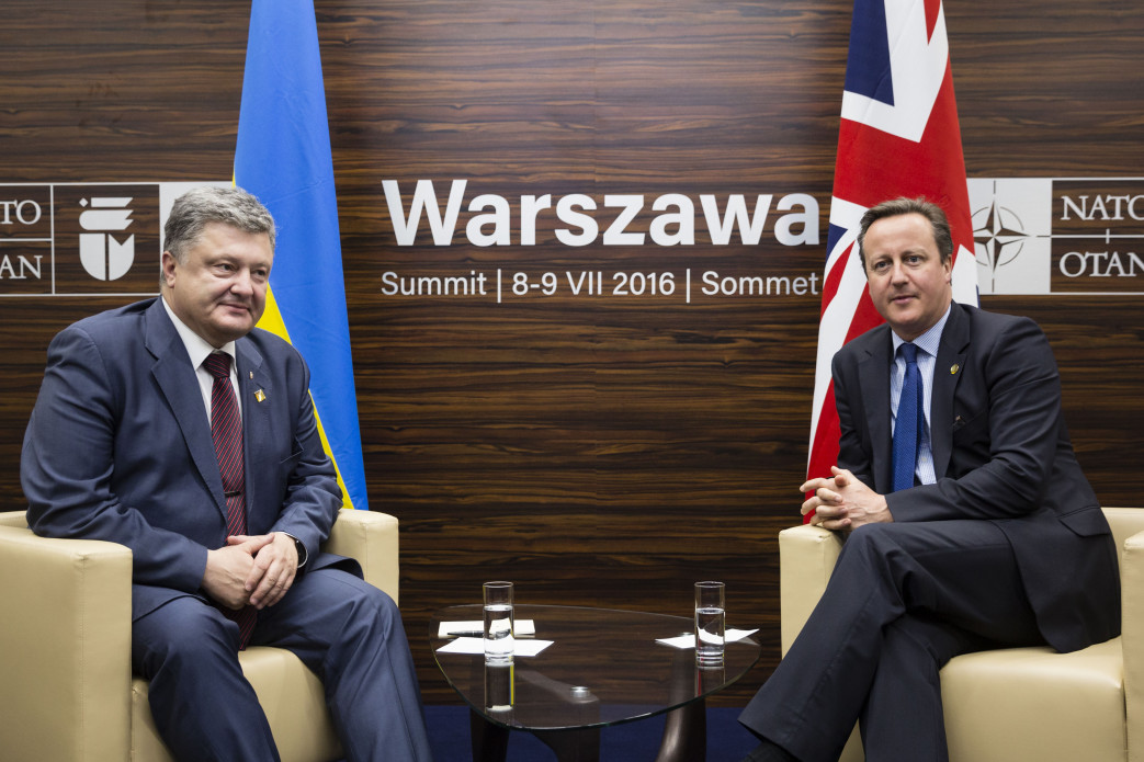 Кэмерон: Великобритания и далее будет поддерживать Украину в ее намерениях стать членом ЕС