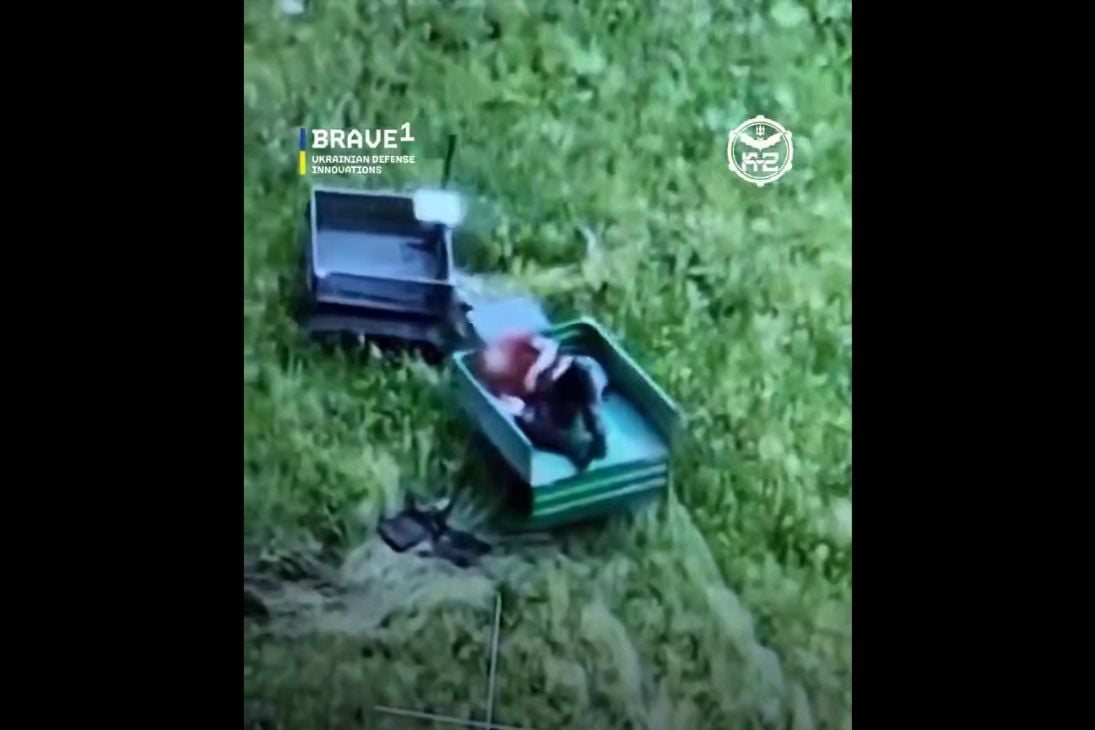 Уникальные кадры: ВСУ показали спасение раненого воина беспилотником Ardal