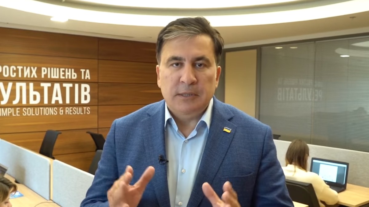 Саакашвили про перепалку Зеленского и Смолия: "На Нацсовете он и слова не подал"