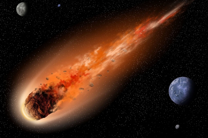 К Земле приближается гигантский желтый астероид "4 Vesta", который можно увидеть невооруженным глазом