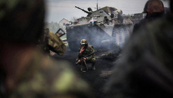 После переговоров Донецк вновь сотрясает от звуков работы тяжелой артиллерии