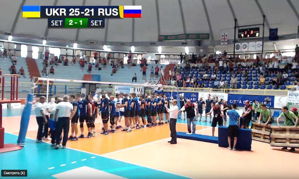 Украинцы разгромили россиян и стали чемпионами Европы по волейболу - видео