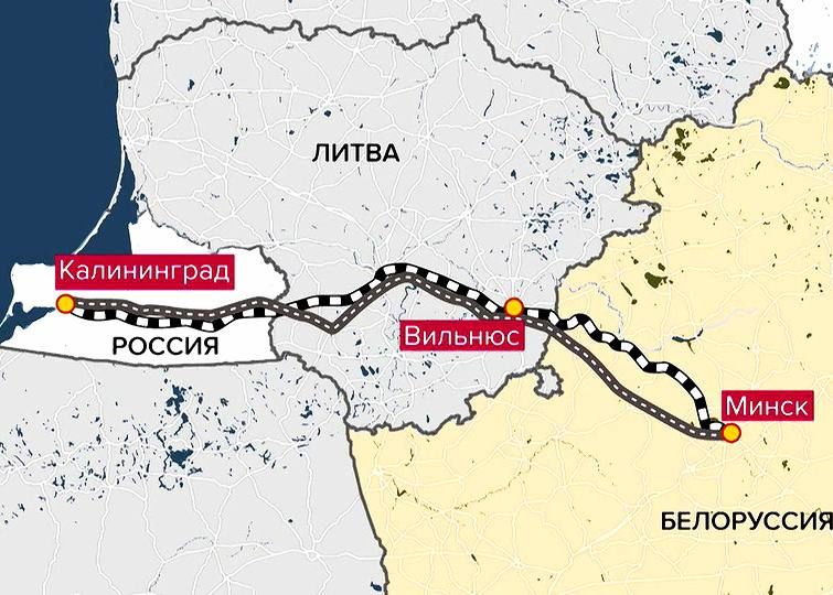 Россия угрожает Литве применением силы за блокировку ж/д транзита в Калининград: "Это развяжет нам руки"