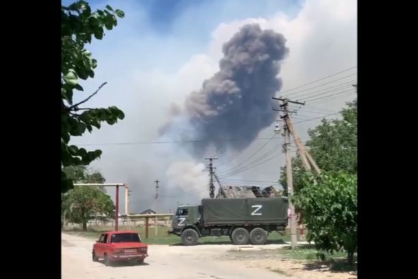 ​В Крыму подорван второй за неделю склад БК - начата срочная эвакуация гражданских