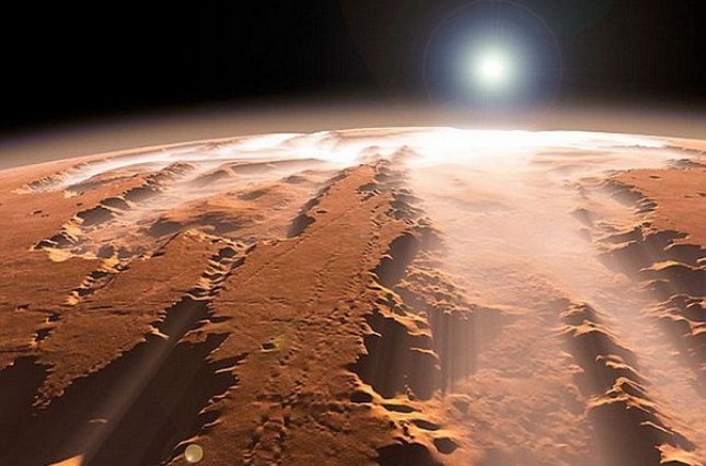 На Марсе обнаружен погребальный памятник, как прямое доказательство разумной жизни - фото