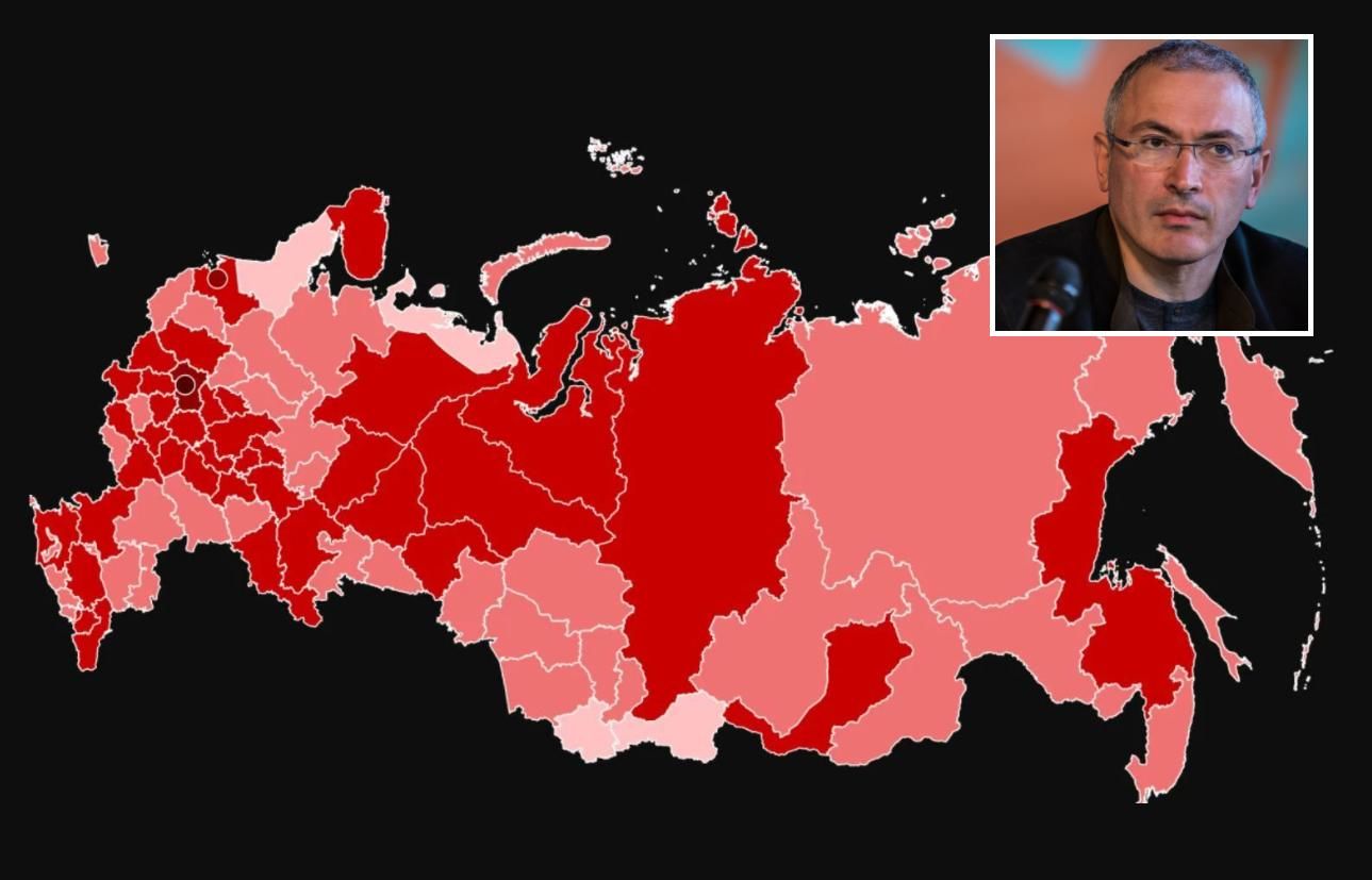 Ходорковський пророкує розпад Росії на частини: політик назвав регіони РФ, де може "вибухнути" 