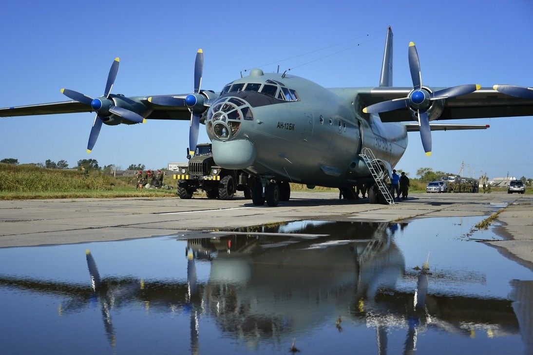 ​В Греции разбился украинский Ан-12 с военным грузом: отказал двигатель