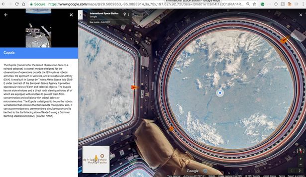 Google Street View запустил панорамный тур по МКС – зрелищные кадры
