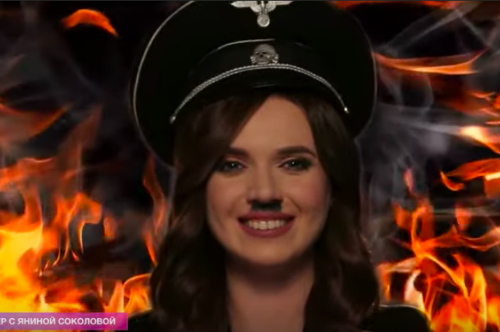 ​Соколова к 9 Мая мощно потроллила Путина "советами из ада" от Гитлера - видео бьет рекорды просмотров