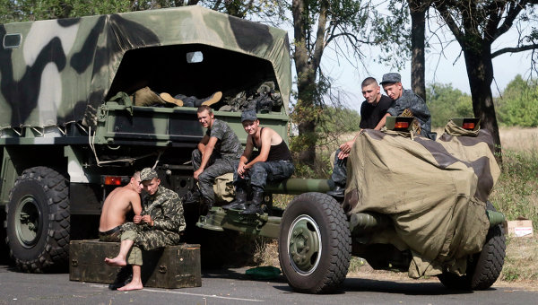 Комбат "Ивано-Франковска" и 17 бойцов вырвались из окружения сил ДНР
