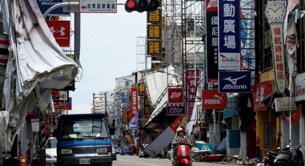 Стихийное бедствие на Тайване: разрушительный тайфун унес жизни трех человек, 311 были ранены