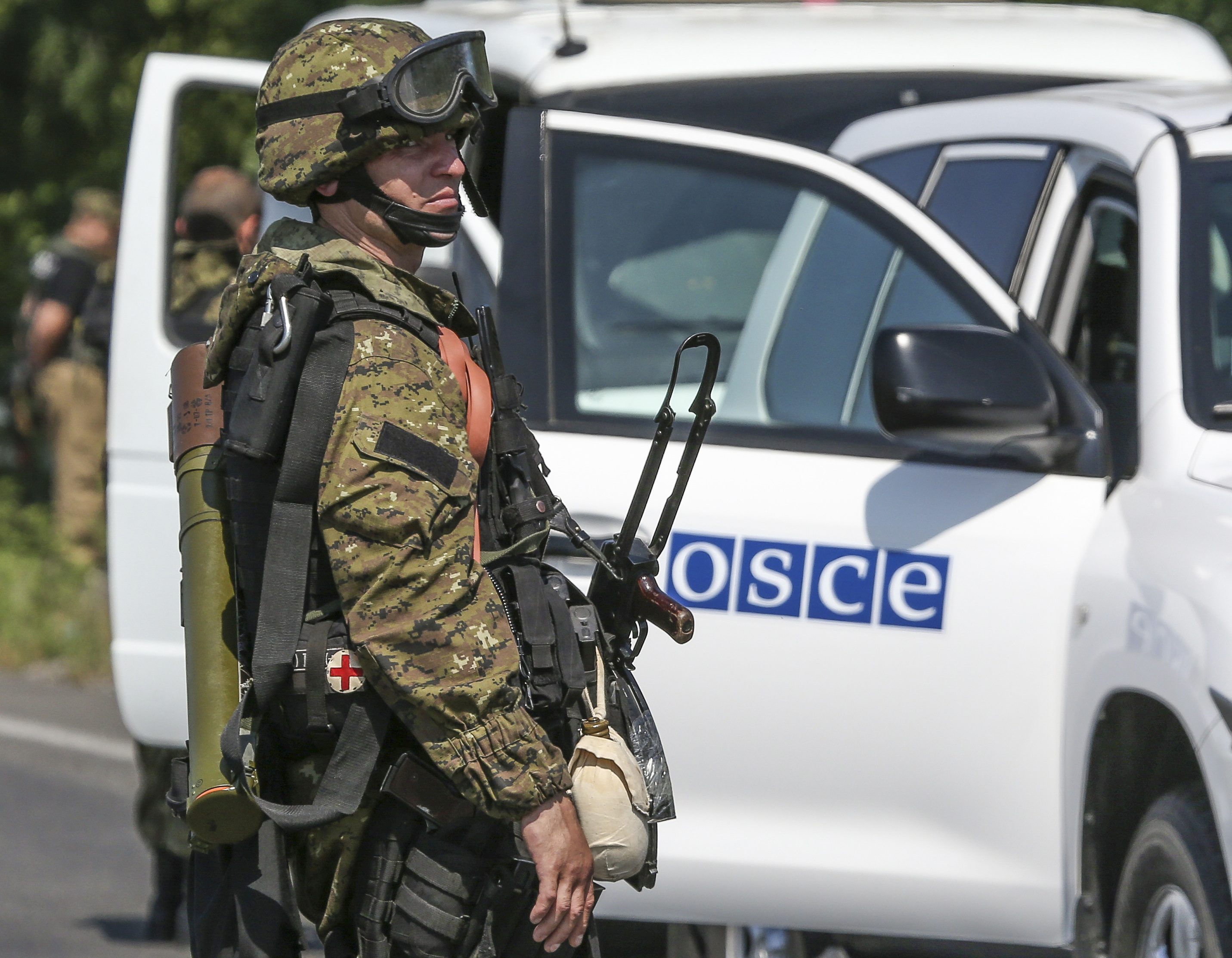 ОБСЕ: боевики ЛНР отказались дать отчет об отводе тяжелого вооружения