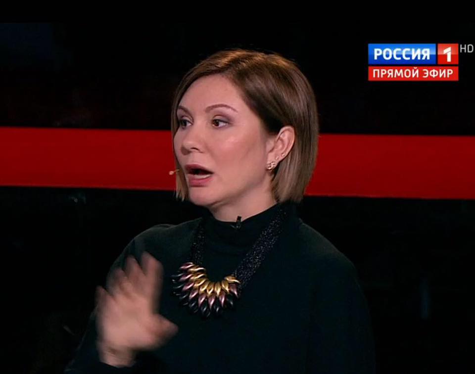 "Лена Бондаренко снова каталась в Москву, снова обгаживала Украину", - Голобуцкий рассказал про путешествия "регионалки" на пропагандистских шоу