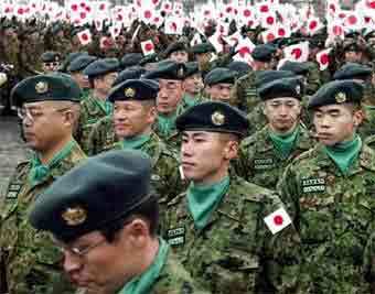 Вооруженные силы Японии теперь могут принимать участие в боевых действиях за границей
