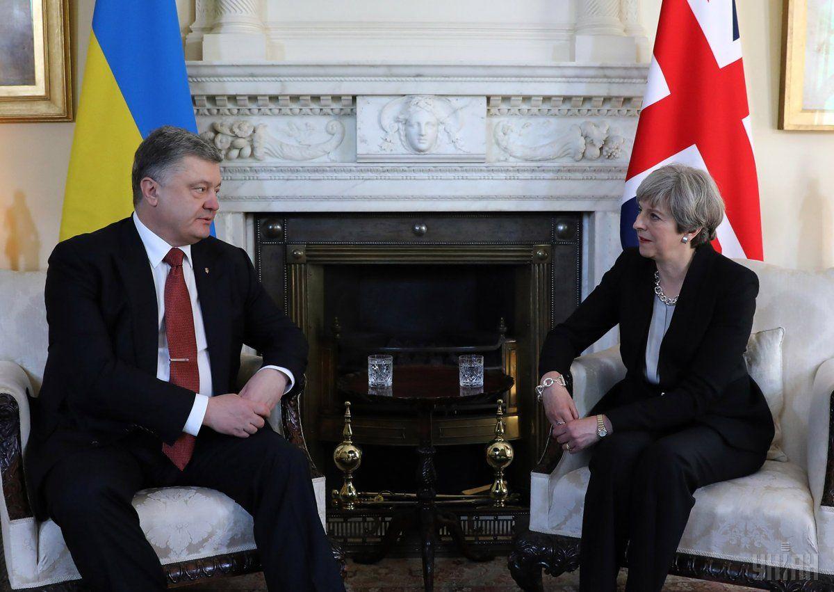Усиление сотрудничества Британии и Украины в военной сфере: Мэй и Порошенко решили, как ужесточить санкции против РФ