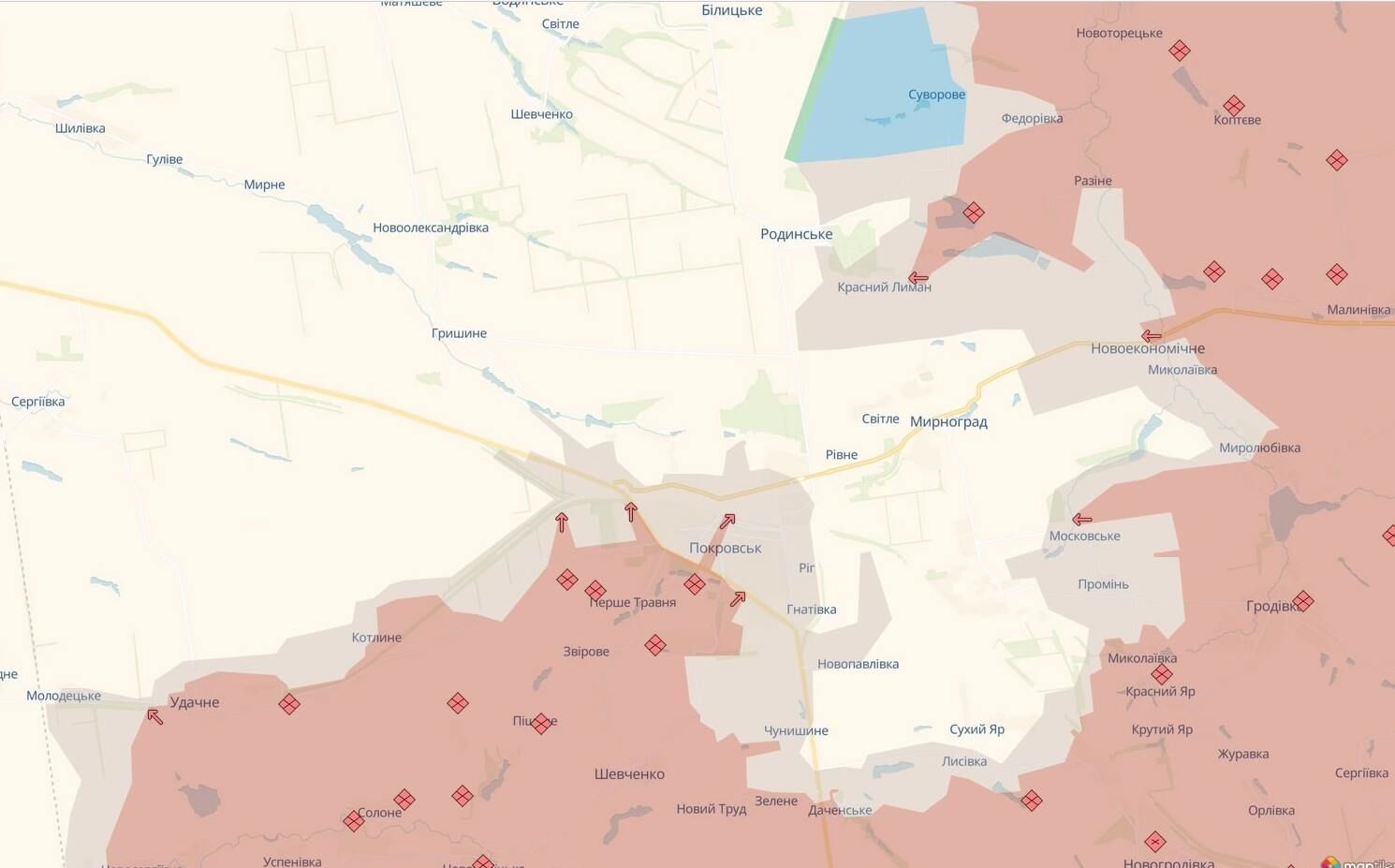Войска РФ продвинулись в Покровске и на Харьковщине – OSINT- аналитики