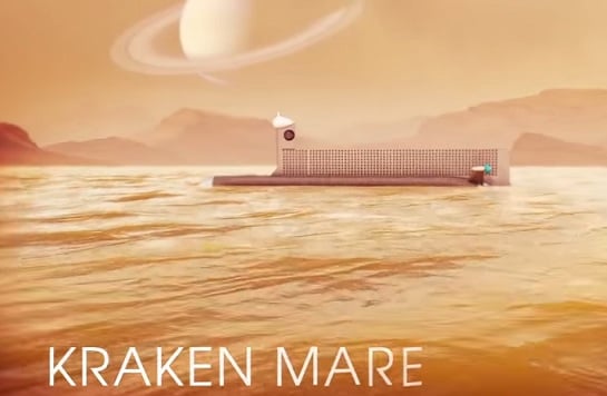 Космическая субмарина: NASA представила проект удивительного робота для изучения океанов Титана