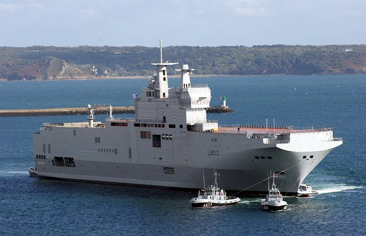 ВМС Франции: нам не нужны "Мистрали" построенные для России