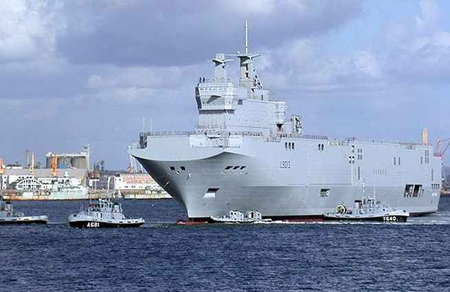 Первый купленный Россией "Мистраль" получит Латвия