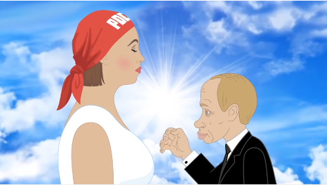 Интернет взорвал мультфильм о Путине, насилующем Россию