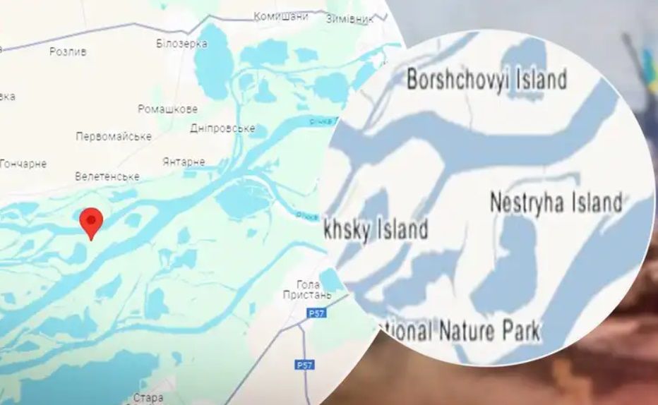 Остров Нестрыга в Херсонской области возвращен под контроль Украины: в ВСУ рассказали о его важности
