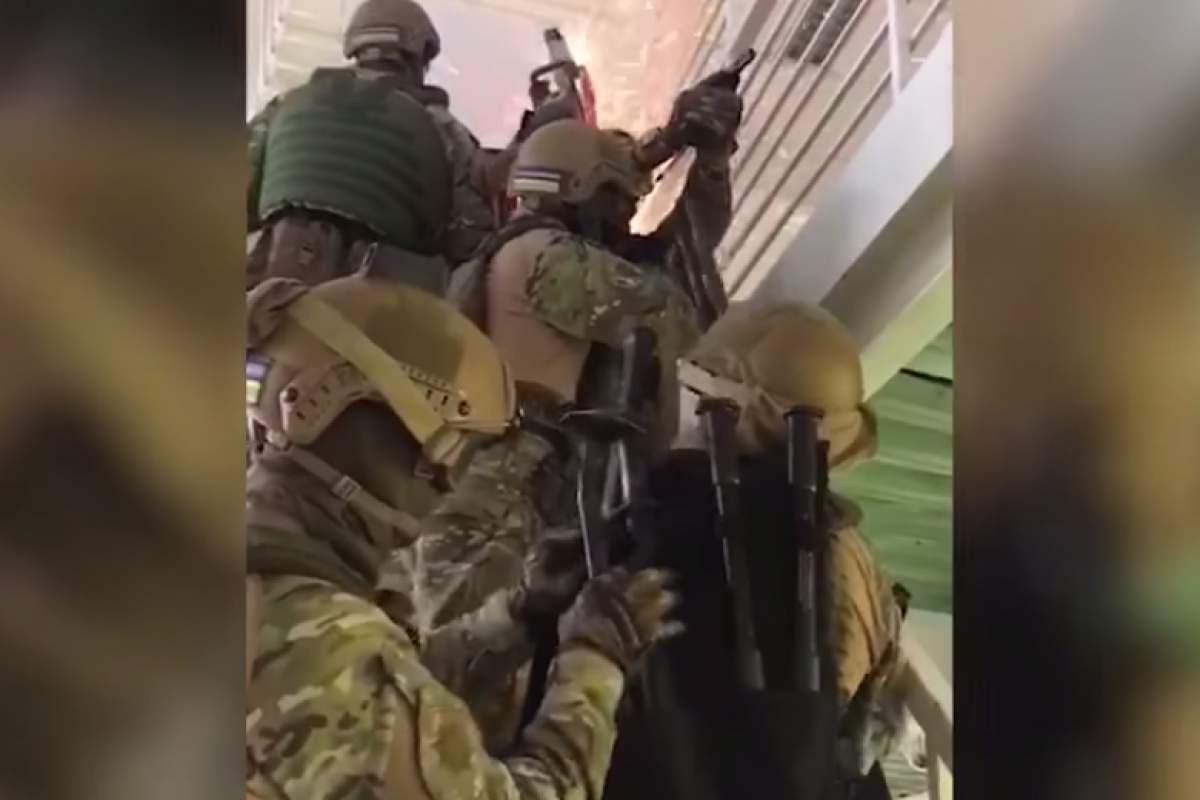 КОРД штурмовал компанию, причастную к перестрелке в Броварах - спецоперация попала на видео