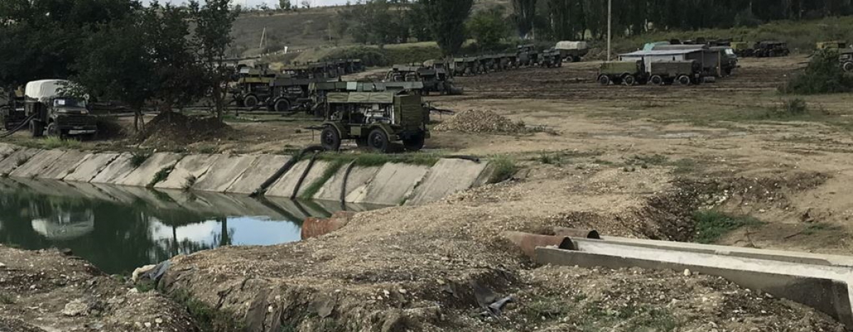 В Крыму перекрыли реку Биюк-Карасу: солдаты РФ качают воду в Симферополь