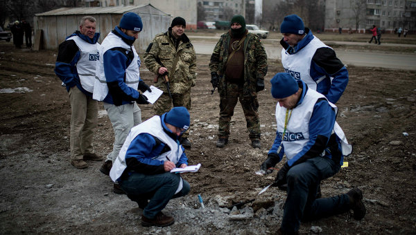 ОБСЕ: обстрел пгт Луганской области был осуществлен с территории, подконтрольной ЛНР
